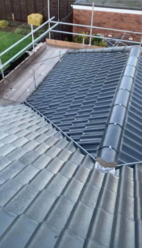 Dormer Window Lead and Tile Work